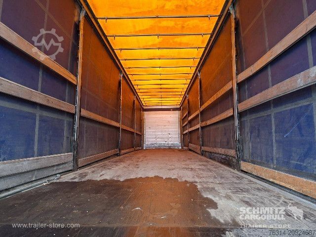 Open semitrailer with tarp Schmitz Cargobull Curtainsider Standard
