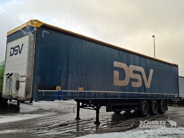 Open semitrailer with tarp Schmitz Cargobull Curtainsider Standard