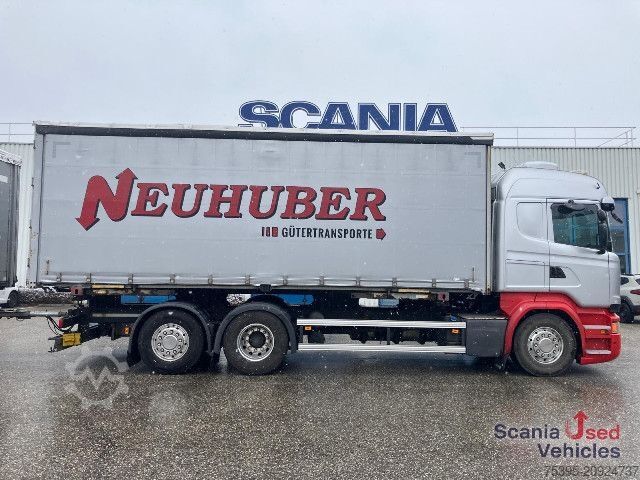 Swap body truck Scania R 410 LB6x2*4HNB BDF Komplettzug !!