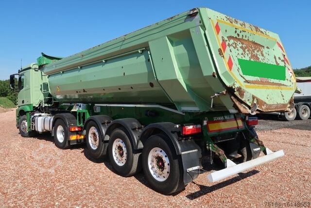 Standard truck tractor Mercedes-Benz 1848 HAD 4x4 kompl. Zug Schwarzmüller SK