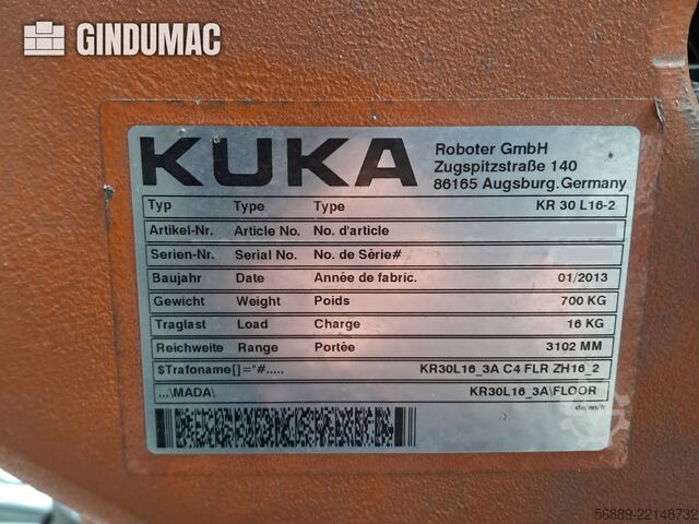 KUKA KR 30L16-2 mit KRC 4 KUKA KR 30L16-2 mit KRC 4