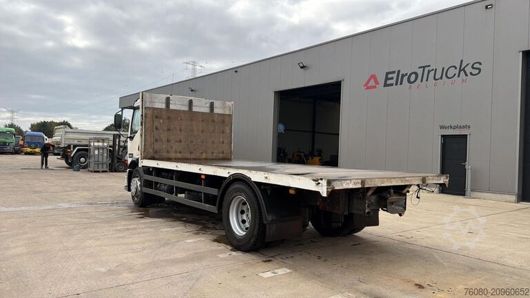 Flatbed Renault Midlum 270 (18 TONNES / BOITE MANUELLE / MANUAL...