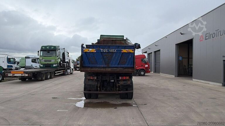 3-way tipper MAN 35.402 (8X8 / BIG AXLES / GRAND PONT / LAMES / ...