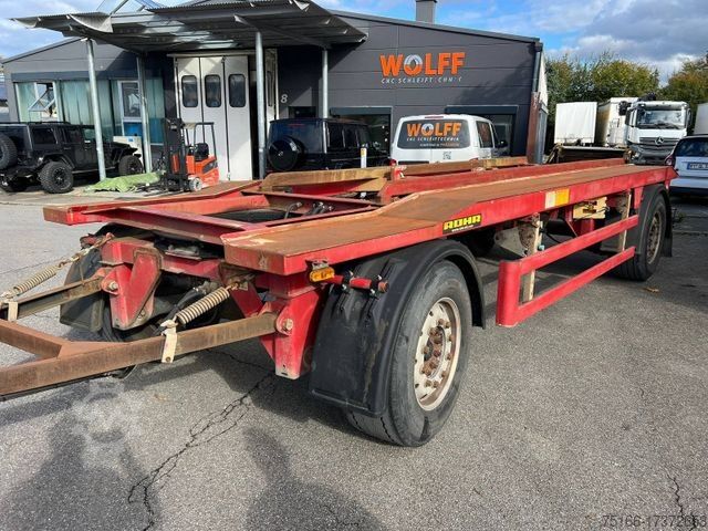 Abrollanhänger ROHR 2-Achs Anhänger für Mulden *ALUFELGEN