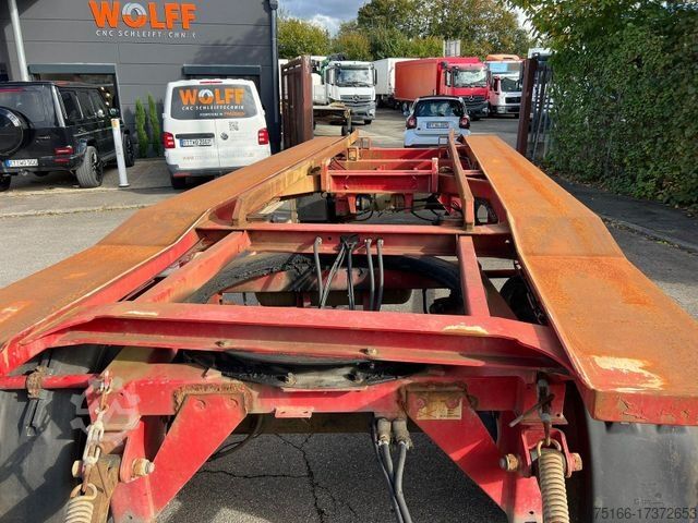 Abrollanhänger ROHR 2-Achs Anhänger für Mulden *ALUFELGEN