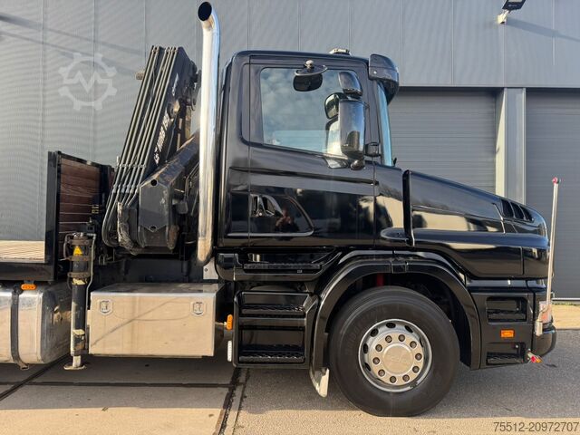 Crane truck Scania 124G 400 Torpedo / 6X2 / HIAB 195 / Retarder / ...