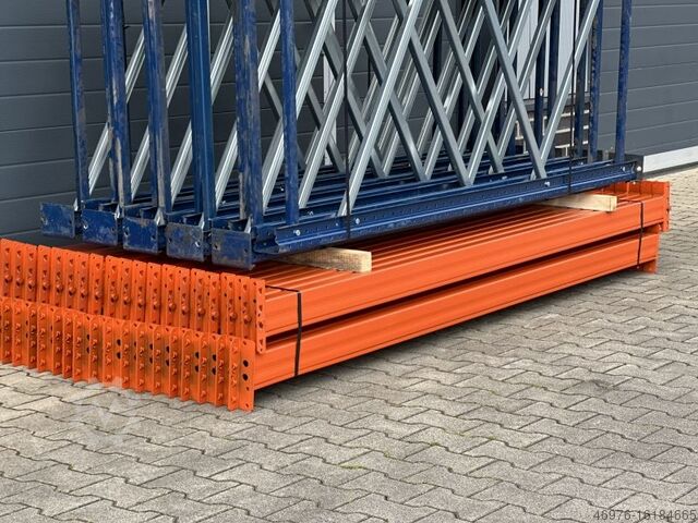 Pallet racking system Racking high-bay warehouse Mecalux / 25.3 lfm. / St.: 2.300x1.100mm / Tr.: 2.700 mm