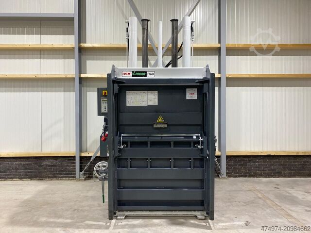Baling press, clothing press, waste press HSM V-Press 1160