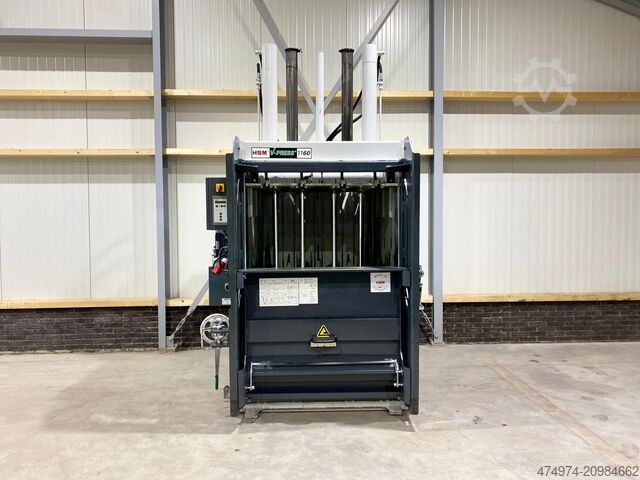 Baling press, clothing press, waste press HSM V-Press 1160