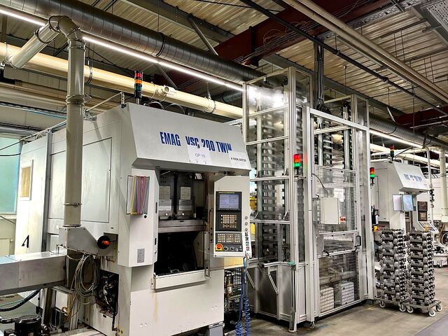 Multi-spindle machine EMAG VSC 200 TWIN
