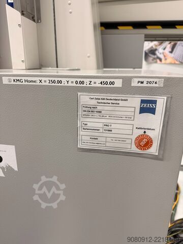 ZEISS PRO T SELECT CMM | RENISHAW PROBE | CALIBRATED 2025 | COMPLETE ZEISS PRO T
