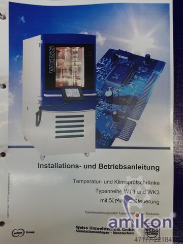 Temperature test chamber 600 liters Weiss WT3-600/40 -42°C bis +180°C