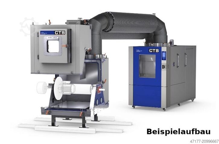 –60°C to +170°C with test chamber 1200 liters. CTS Temperatur & Klima Luftkonditioniergerät CSR-60/810/S