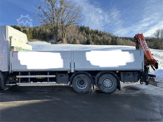 Loading crane, mobile crane, crane ATLAS 126.3E