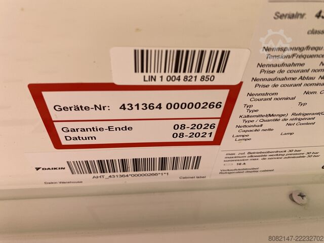 Commercial refrigeration unit AHT Lisboa