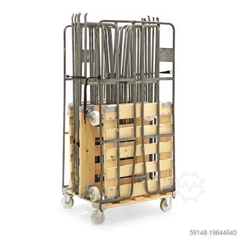 Used 2-Sides 2-sides refurbished clamp fences + 2 nylon tensioning belts , L: 800, W: 720, Kruizinga 98-7101GB