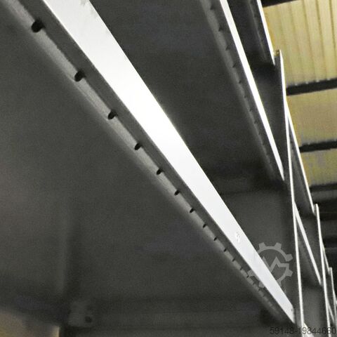 Gebrauchte Fachbodenregale 9 Sektionen , B: 11810, T: 635, H: 2500 (mm). , B: 11810, T: Kruizinga 98-7172GB-S9