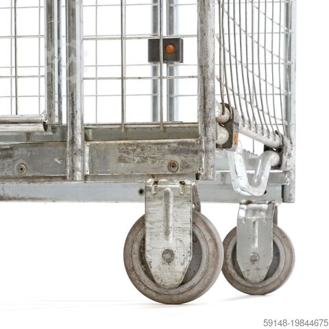 Gebrauchte Anti-Diebstahl Rollbehälter A-Gestell, nestbar, L: 850, B: 670, H: 1850 (mm). Kruizinga 98-7420GB