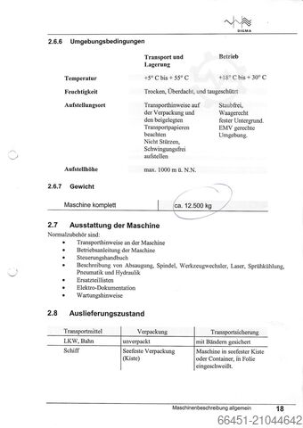 Fräsmaschine Exeron HSC800/5