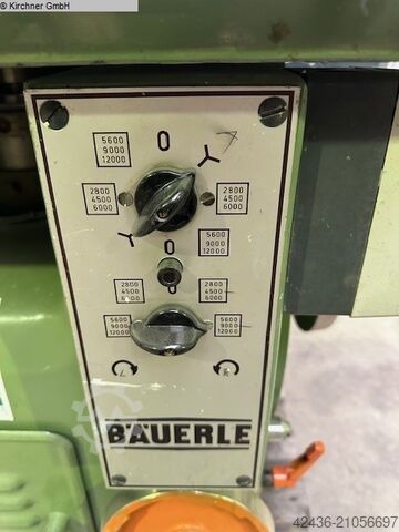 Schwenkspindelfräse BÄUERLE SFM 2