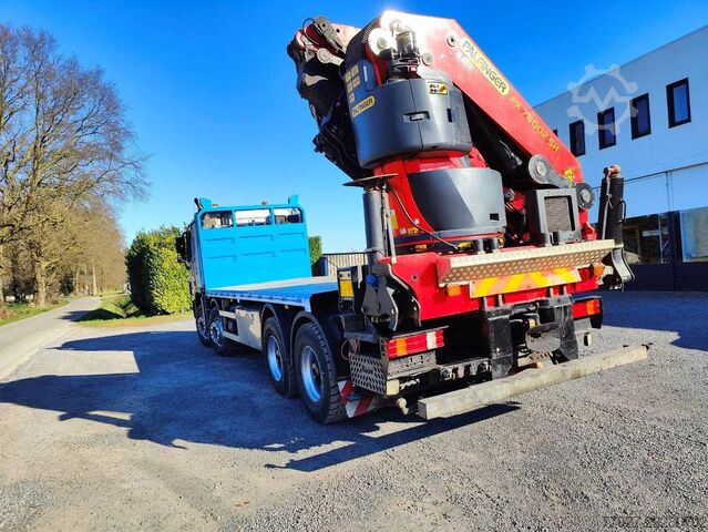 Kranwagen Mercedes-Benz Actros 4151 V8 8x4 Dakdekkerskraan / montagekra...