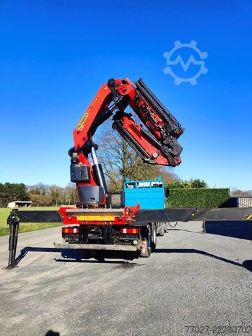 Kranwagen Mercedes-Benz Actros 4151 V8 8x4 Dakdekkerskraan / montagekra...