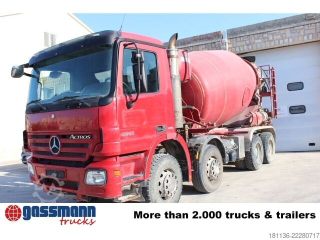 Kipper LKW Mercedes-Benz Actros 3241 B 8x4/4, Wechselsystem