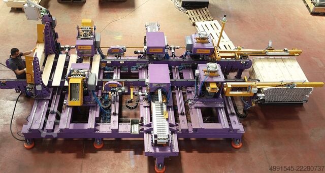 Combined machine EFO Makina Automatic Wooden Pallet Collars