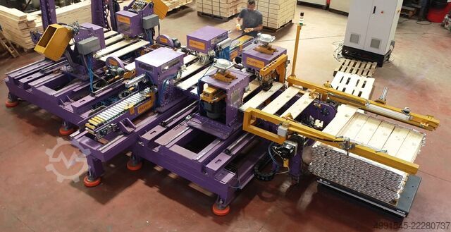 Combined machine EFO Makina Automatic Wooden Pallet Collars