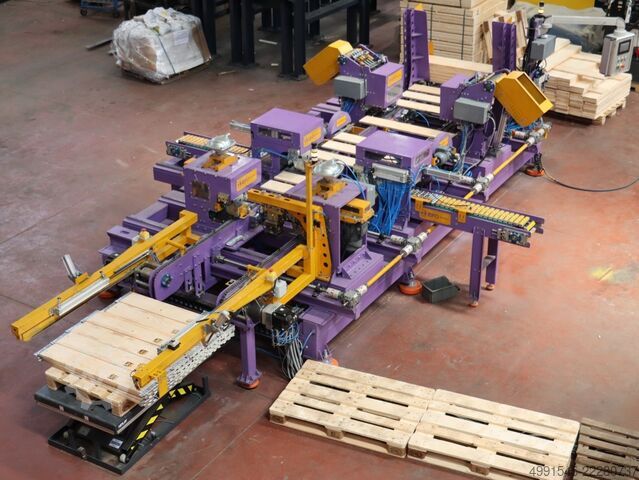 Combined machine EFO Makina Automatic Wooden Pallet Collars