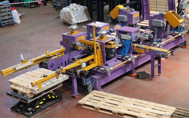 Combined machine EFO Makina Automatic Wooden Pallet Collars