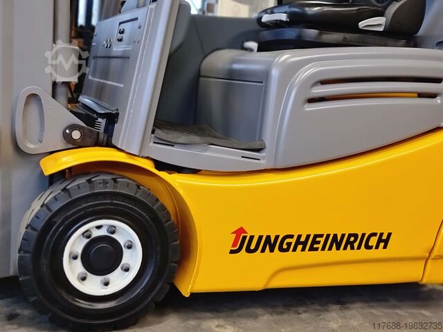 Elektro 3-Rad Jungheinrich EFG 220 - Service Neu - Batterie 87% - Freihub