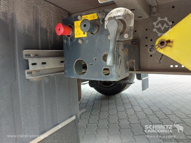 Open semitrailer with tarp Schmitz Cargobull Curtainsider Mega