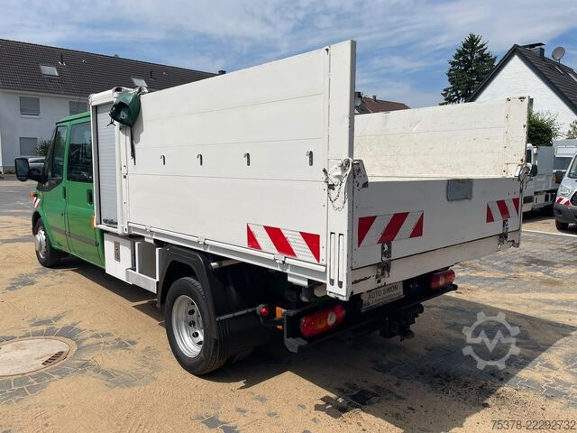 Double cab van Ford Transit FT 460 2.4 TDCI 3S-Kipper AHK 3T