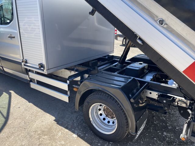 Curtain sider van Ford Transit Kipper aus 1.Hand+Klima+AHK+EU5