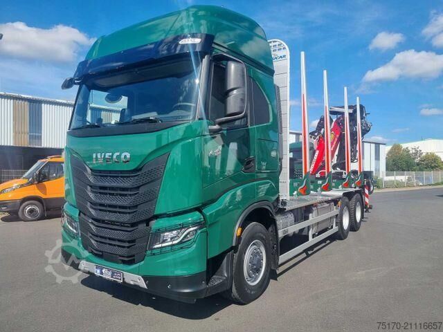 Holztransporter Iveco X-Way AS300X57 Z/P HR ON+ 6x4 (6x6 Hi Traction)