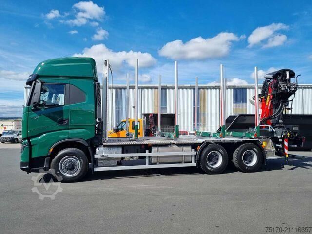 Holztransporter Iveco X-Way AS300X57 Z/P HR ON+ 6x4 (6x6 Hi Traction)