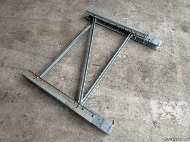 Hochregallager Palettenregal Endständererhöhung BITO PRO Rahmenprofil: P5