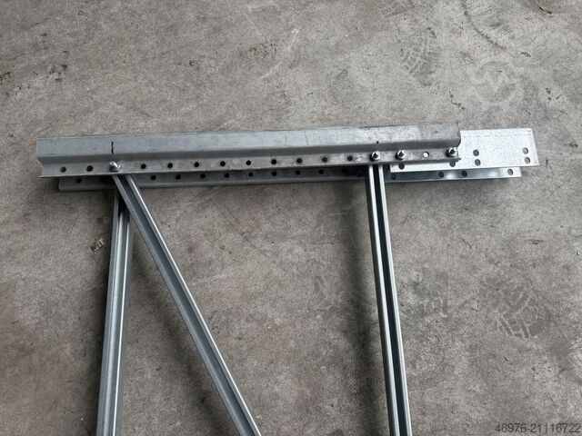 Hochregallager Palettenregal Endständererhöhung BITO PRO Rahmenprofil: P5