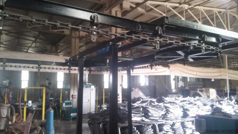 Paint finishing system  Powder Coating Plant With Conveyor