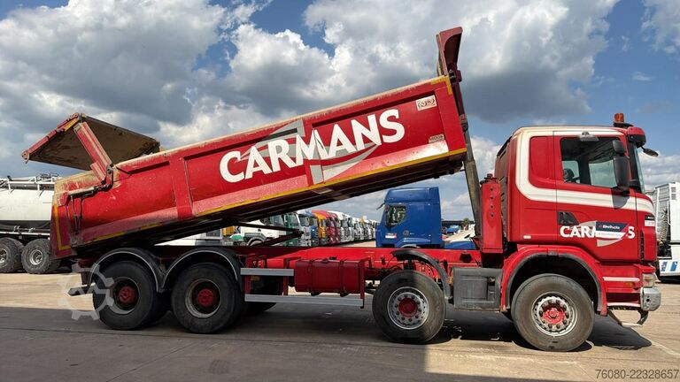 Tipper Scania G 400 (GRANDES EJES / BELGIAN TRUCK / COCHE BEL...