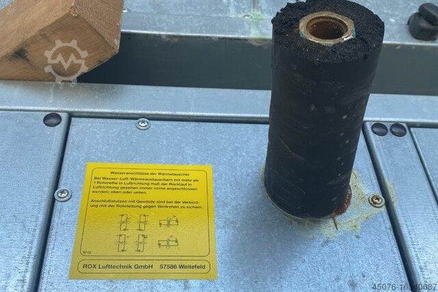 Kofferanhänger Zuluft Anlage Rox Lufttechnik HYD 0100 H