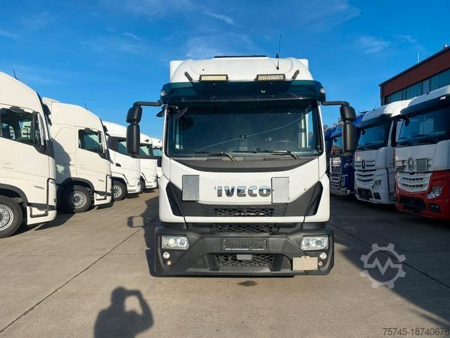 Box truck IVECO EUROCARGO 120E250 * MOTORSCHADEN * SCHLAFKABINE