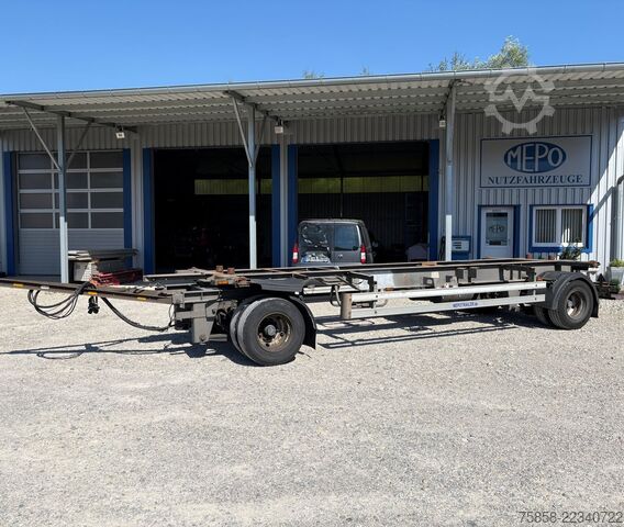 Swap chassis trailer SOMMER Verzinkte BDF Lafette 235/75R17,5 BPW
