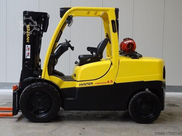 LPG Forklifts Hyster H4.5FT6 - Container-Indoor-Stapler -TRIPLEX