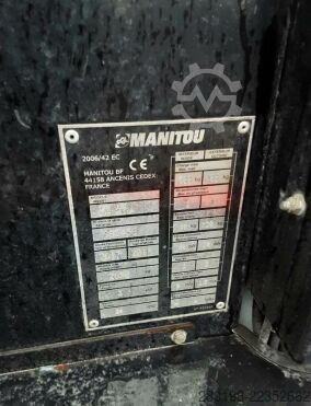 Working platform (self-propelled) Manitou 100 VJR Teleskopmastbühne Elektro 9,85 m