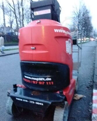 Working platform (self-propelled) Manitou 100 VJR Teleskopmastbühne Elektro 9,85 m