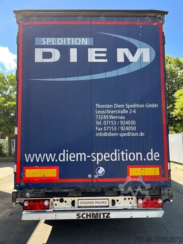 Tarpaulin Schmitz Cargobull SCB S3T, MEGA, 3-Achs Auflieger, Tautliner, EDS...