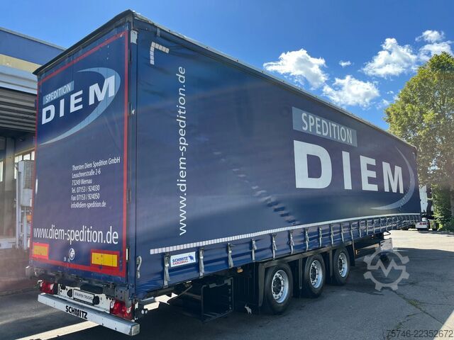 Tarpaulin Schmitz Cargobull SCB S3T, MEGA, 3-Achs Auflieger, Tautliner, EDS...