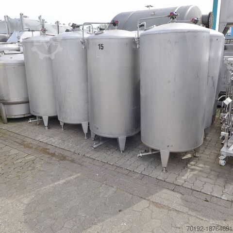 1000 liter tank made of V2A  